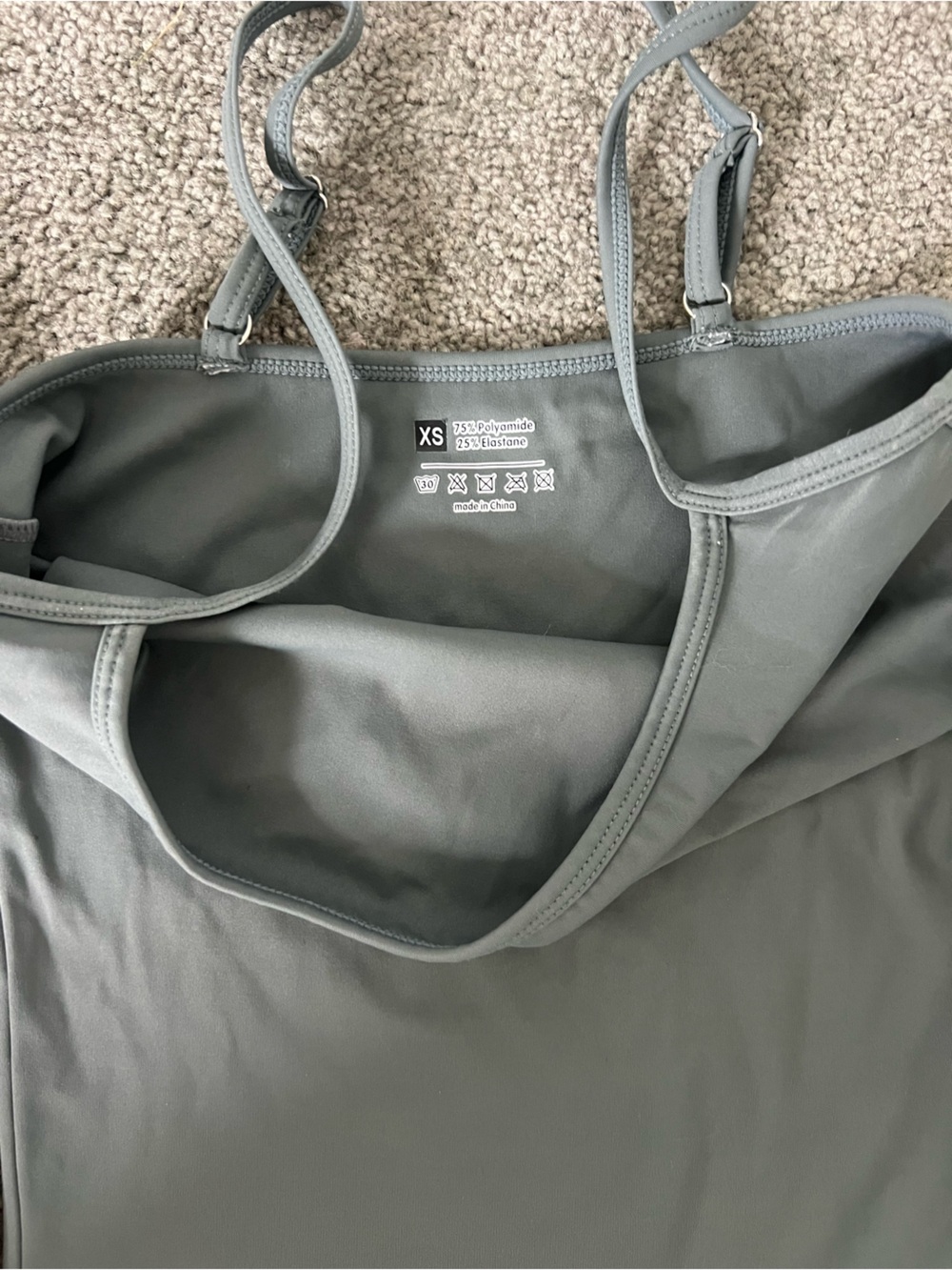 Amazon Women's Grey Jumpsuit Tank Style